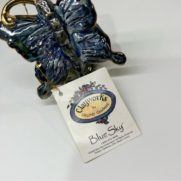 NWT Clayworks Pottery butterfly - Picture 2 of 4